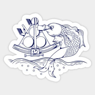 sextant Sticker